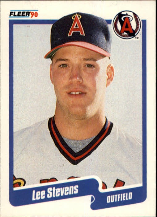 1990 Fleer #145 Lee Stevens - BB