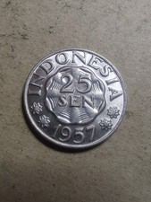 Indonesien 25 Sen 1957 /25813