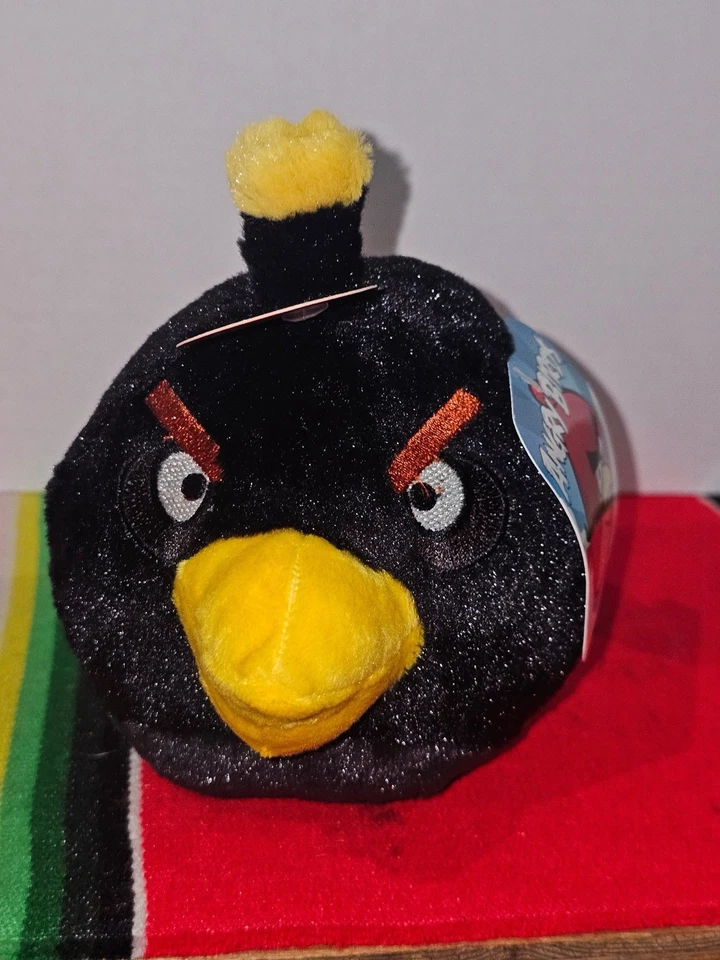 Juguete de peluche Angry Birds animales de peluche LOTE de 5 y 5” con etiquetas “SIN SONIDO” Foto 2 de 4