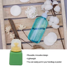 Feeding Bottle Shape Empty Toner Bottle Refillable Dispenser Container Empty