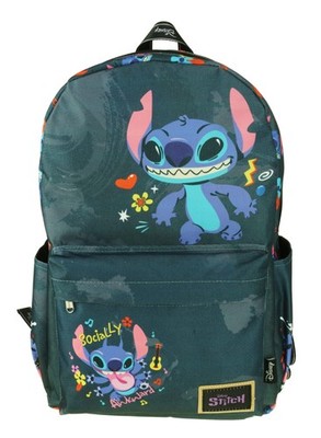 Classic Lilo & Stitch Backpack with Laptop Compartment for School and Travel