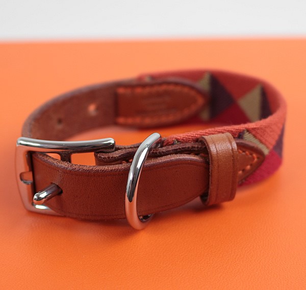 Hermes Brown and Orange Bangle Bracelet Excellent Condition R489