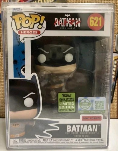 Funko Pop! Heroes Batman #621 Limited Edition 2025 Convention Figure w/ Case
