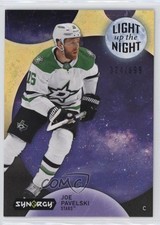 2022 Upper Deck Synergy Light Up The Night Neon Yellow 324/699 Joe Pavelski 0cq4