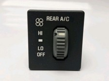 96-05 Chevy Astro Express Gmc Safari Savana Rear Climate Ac Ac Fan Switch 96-05 Chevy Astro Express Gmc Safari Savana Rear Climate Ac Ac Fan Switch