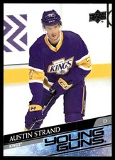 2020-21 Upper Deck Young Guns Austin Strand Rookie Los Angeles Kings #722