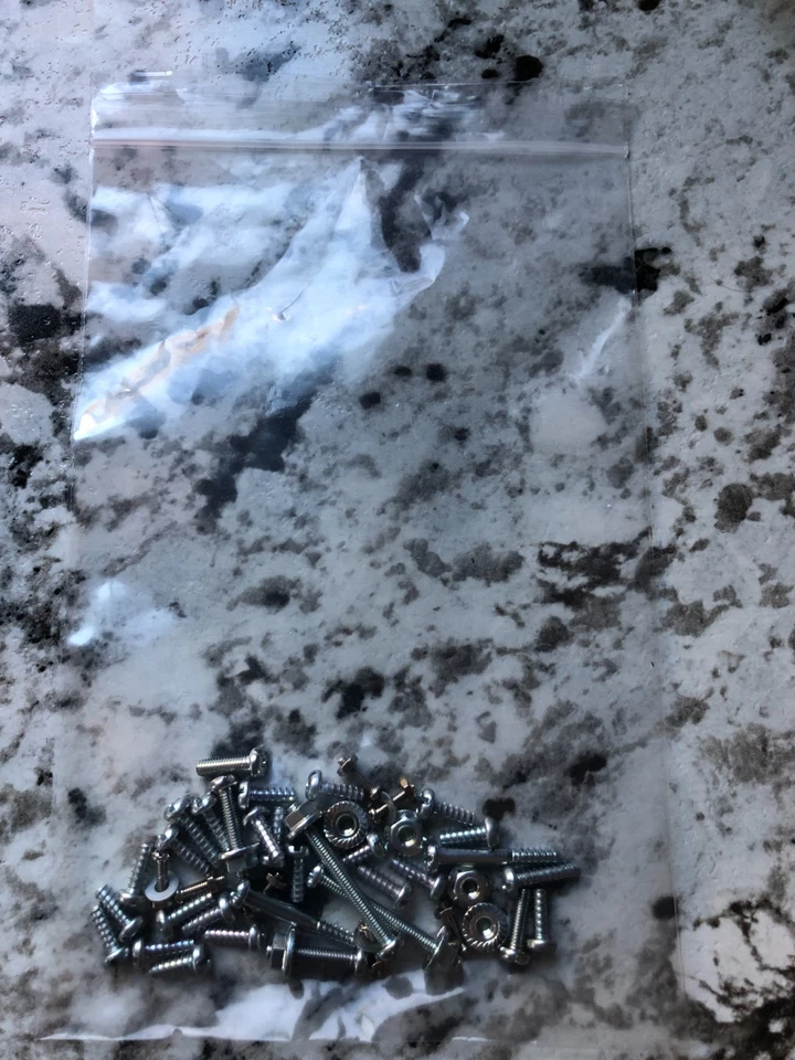 NUEVO JUEGO DE PLÁSTICO CUERPO TAMIYA SUPER CLODBUSTER EDICIÓN NEGRA con hardware Foto 2 de 2