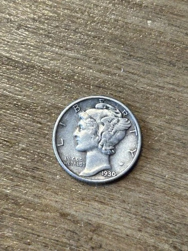 1930 Mercury Dime XF