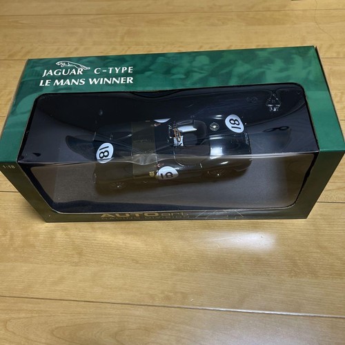 AUTOart Jaguar C-Type escala 1/18 ganador Le Mans modelo coche sin existencias - Imagen 2 de 9