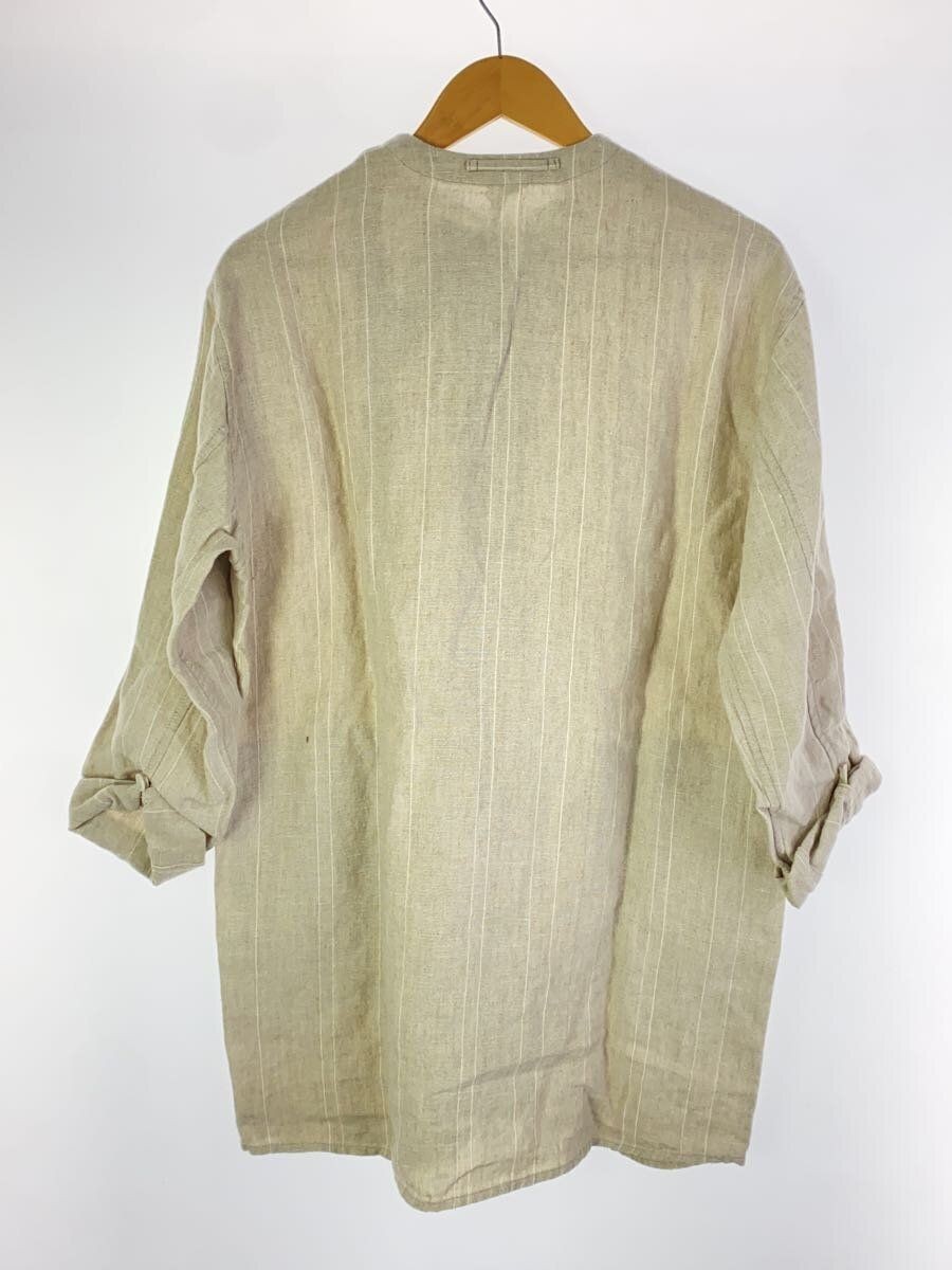 Giacca Vlas Blomme altra 1 lino righe beige 13102022 usata