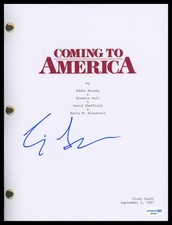Eriq La Salle "Coming to America" AUTOGRAPH Signed Full Script Screenplay ACOA
