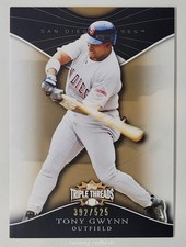 2008 Topps Triple Threads Sepia /525 Tony Gwynn #128 HOF - 10+ Items Ship FREE!