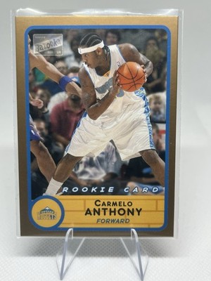 2003 Topps Bazooka Gold #240b Carmelo Anthony RC