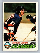 1977-78 Topps #171 Andre St. Laurent New York Islanders