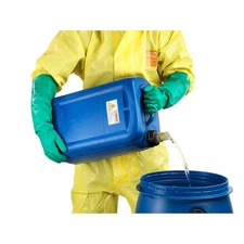 Ansell 37-185 Alphatec(R) Solvex 37-185 Chemical Resistant Gloves, Nitrile, 18