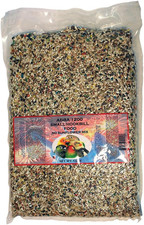 1200 Small Hookbill No Sunflower Mix Bird Food 5Lbs