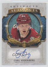 2020-21 Upper Deck Artifacts Auto Facts Carl Soderberg #A-CS Auto 1x1