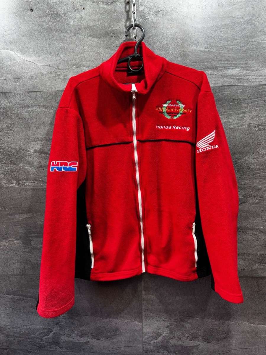 Vintage 90s Honda Racing 50th Anniversary World Champion Fleece