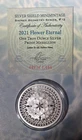 FLOWER ETERNAL #12 SACRED GEOMETRY 1oz 999 PROOF 2021 Silver Shield COA 449/1444