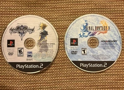 Ps2 Black Label Square Enix Bundle (Final Fantasy X, Kingdom