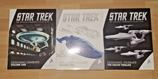STAR TREK THE OFFICIAL STARSHIP - 3 Bände al...