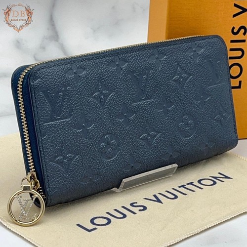 Louis Vuitton Zippy Wallet Emprunt Rhinestones