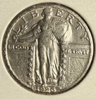 1926-D Standing Liberty Quarter, AU+. (14734)