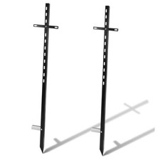 Pcs 46 Inches Yard Sign Stakes Heavy Duty Metal Stake Yard Sign Holder for 2