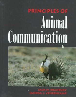 Principles of Animal Communication Hardcover Vehrencamp, Sandra L
