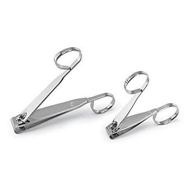 Shuiniba Scissor Grip Nail Clipper, Sharp Stainless Steel Blade Style-2 