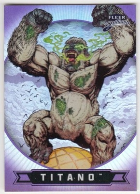 2025 Upper Deck Fleer Brilliants Superman Purple Parallel