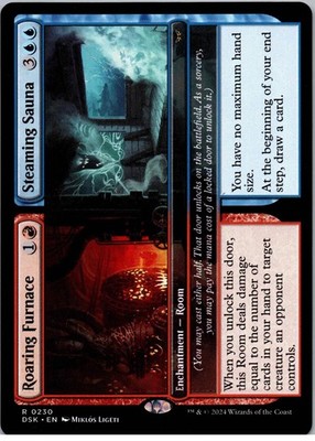 Roaring Furnace // Steaming Sauna - R - Duskmourn - 230 - NM - Normal