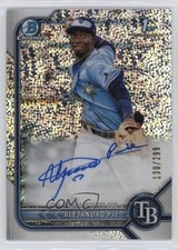 2022 Bowman Chrome Prospect Speckle Refractor 130/299 Alejandro Pie Auto v9t