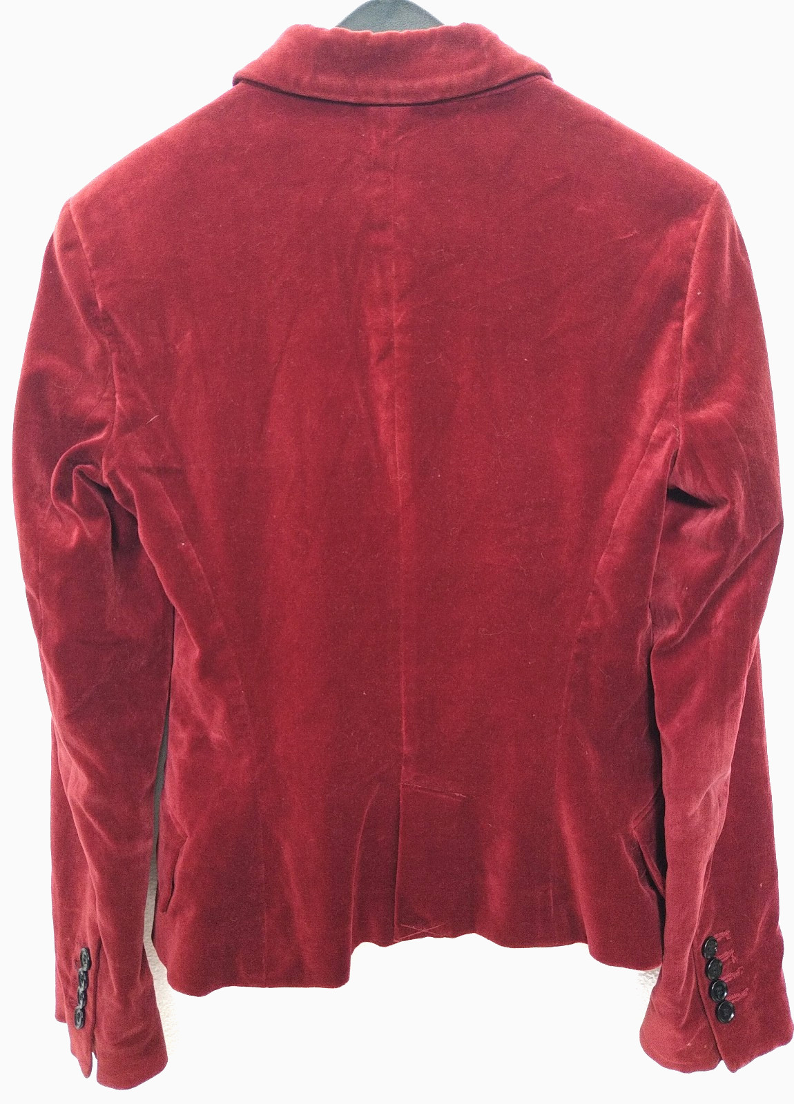 ZARA BASIC MAROON COLORED VALOUR SUIT JACKET SZ S… - image 3