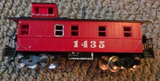 HO Fleischmann #1435 Red Cupola Caboose Car West Germany