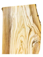 OLIVEWOOD: Italian Live Edge Figured, Cutting Boards 12"x 8-9.5"x 1" - WE684