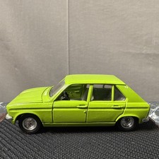 Rare Vintage Solido Peugeot 104 Lime Green 1/43 Scale