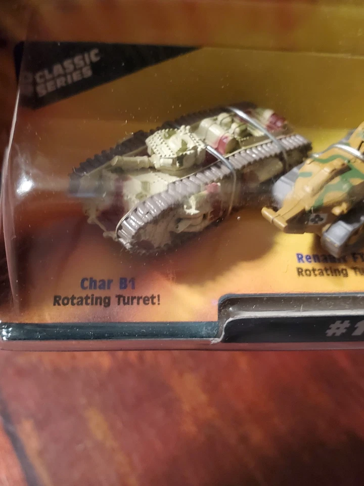 Military Micro Machines 1998 #17 WORLD WAR I WWI FOKKER CHAR B1 RENAULT New - Image 3 of 4