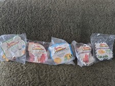 Lot of 5 1991 McDonald's McDino 3 Changeables Happy Meal Toys And 2 U3 Toys MIP