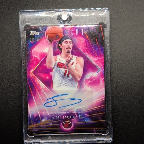 Jaime Jaquez Jr. – 2025-26 Topps Midnight Basketball · Dark Matter Autographs #DMA-JJJ Jaime Jaquez Jr.