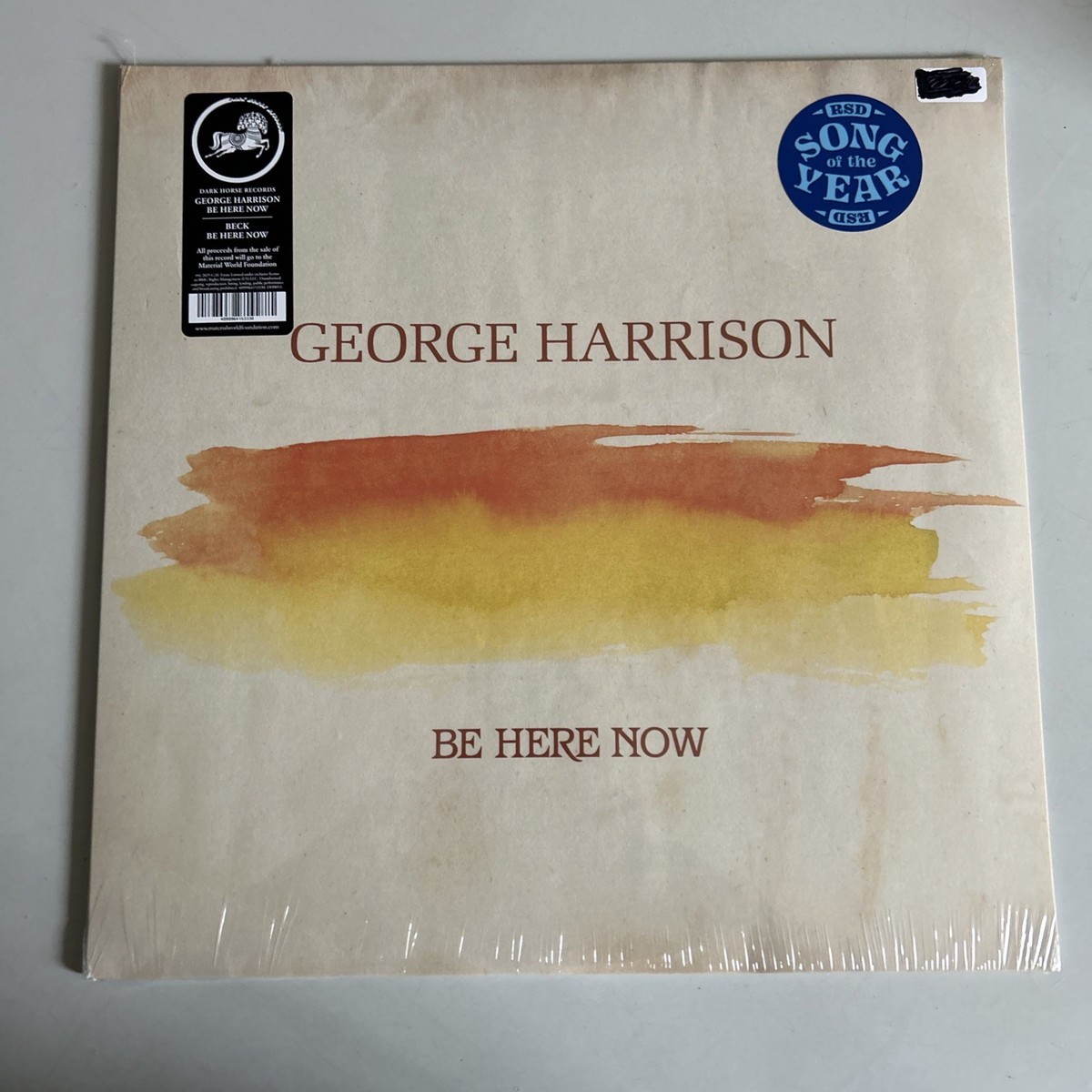 George Harrison & Beck Be Here Now Vinyl RSD 2025 Record