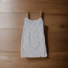 Princess Polly sundress Short Slip Dress size 6 Spaghetti Straps Floral Slits