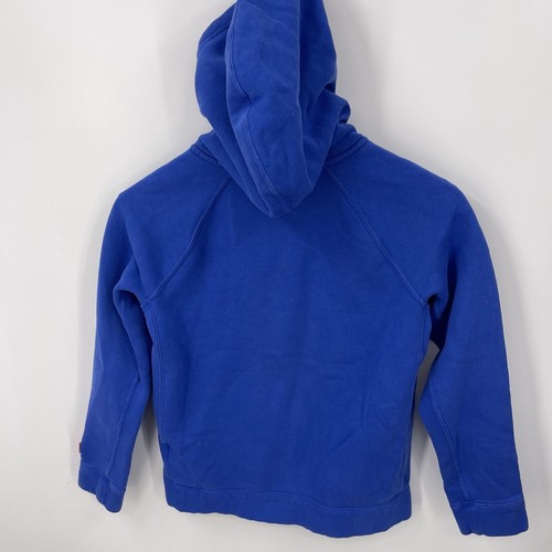 Nike Lebron James Jacket Boys Kids Medium Graphic Spray Paint Blue Zip Up Hoodie - Picture 3 of 10