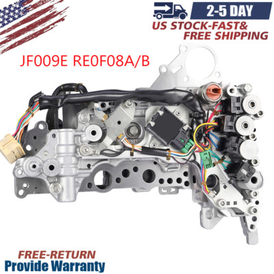 Valve Body RE0F08A JF009E & Stepper Motor For Nissan Cube 2008UP Quest Maxima US