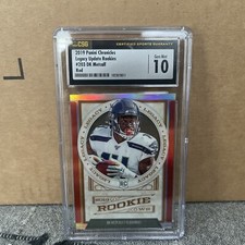 DK Metcalf 2019 Panini Chronicles Legacy Update Rookies Red SSP /99!!!