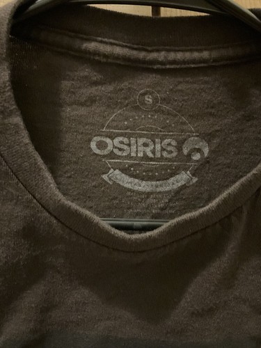 Vintage Osiris Skate Shoes Brown Shirt Men’s Small - Picture 2 of 3