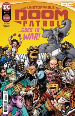 Unstoppable Doom Patrol #6 Cover A Burnham DC 2023 NM+