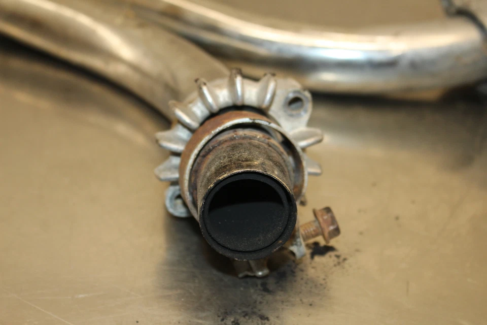 Honda Hawk I 400 CB400T 1979 par de tubos de escape C397 Foto 3 de 4