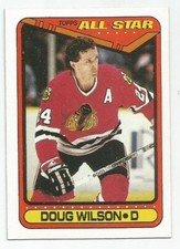 DOUG WILSON 1990-91 TOPPS ALL STAR CARD NM-MT CONDITION