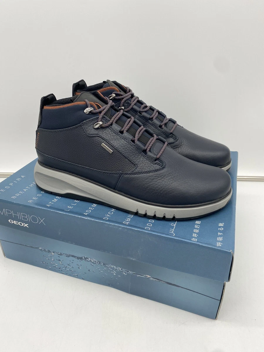 Geox Amphibiox U Aerantis 4x4 B Abx Navy Mid Boots Mens in Uk 10 NEW | eBay